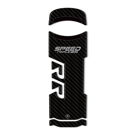 Sticker de protection de réservoir 3D compatible avec Triumph Speed Triple 1200 RR