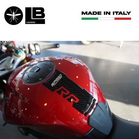 3D Tankschutzaufkleber kompatibel mit Triumph Speed Triple 1200 RR