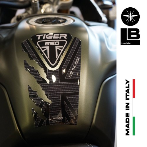 3D Tank Guard Sticker compatible with Triumph Tiger 850 Sport 2021-2022 2