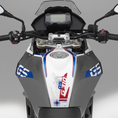 Pegatina 3D protector de depósito de moto compatible con BMW G 310 GS Sport 2017-2023
