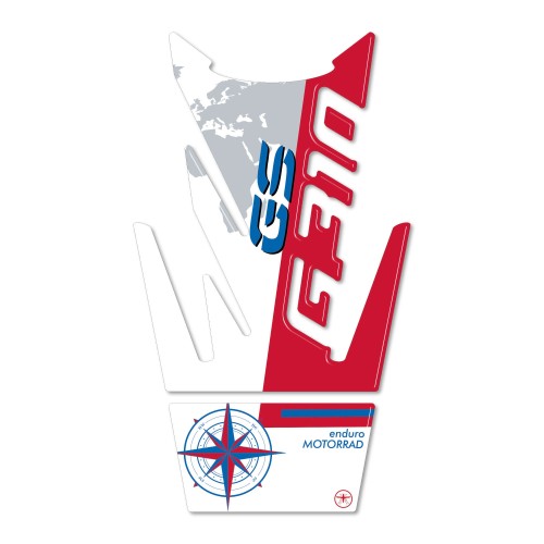 Sticker 3D Protège réservoir moto compatible avec BMW G 310 GS Sport 2017-2023 2