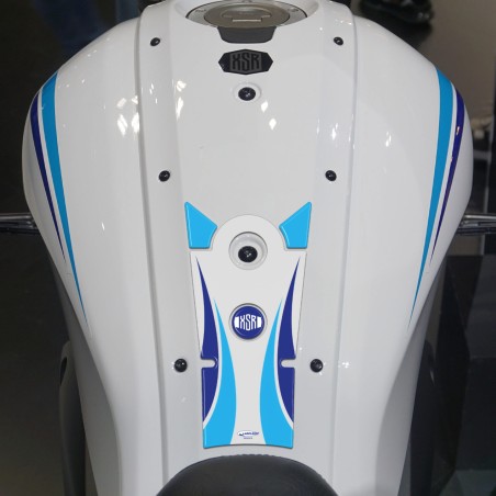 3D Aufkleber Motorrad Tankschutz passend für Yamaha XSR700 Historic White 2022