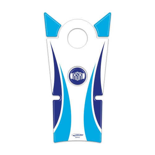 3D Sticker Guardabarros Motocicleta compatible con Yamaha XSR700 Historic Blanco 2022 2