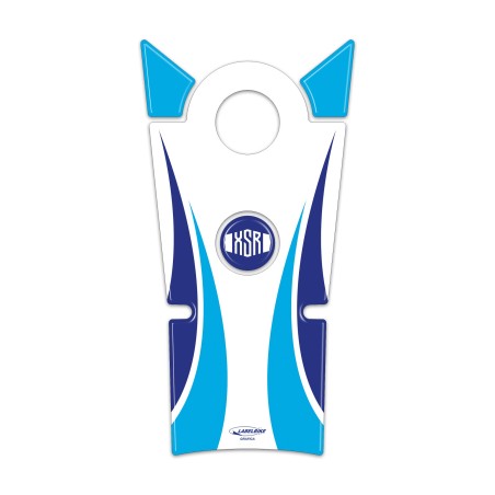 3D Sticker Motorcycle Tank Guard compatible with Yamaha XSR700 Historic White 2022