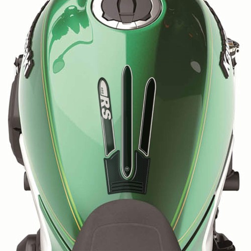 Sticker 3D Tank Protector Motorcycle Tank Protector compatible with Kawasaki Z650RS