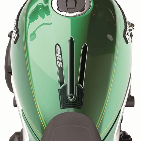 Sticker 3D Tank Protector Protecteur de réservoir moto compatible avec Kawasaki Z650RS