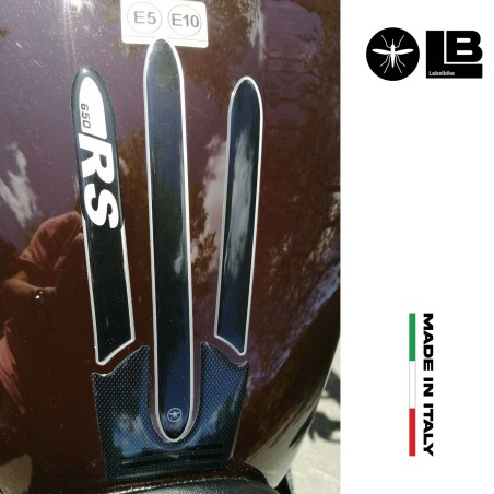 Sticker 3D Tank Protector Protecteur de réservoir moto compatible avec Kawasaki Z650RS