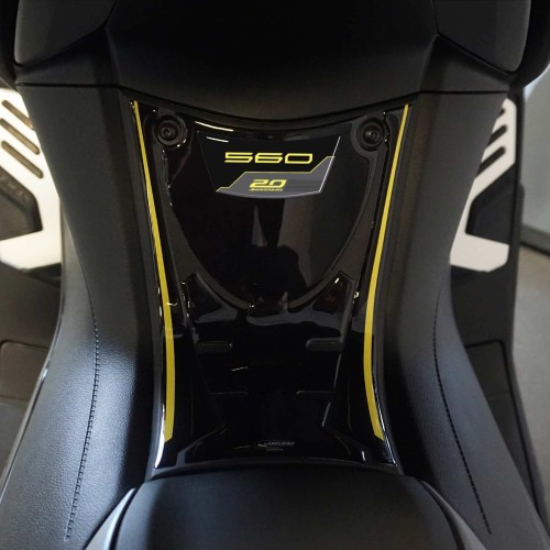 Adesivo 3D Pedana anteriore compatibile con Yamaha Tmax 560 20Th Anniversary