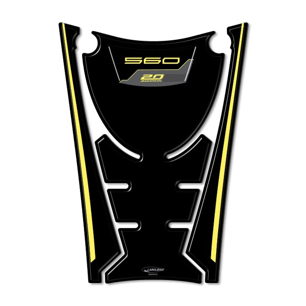 Adhesivo estribo delantero 3D compatible con Yamaha Tmax 560 20Th Anniversary