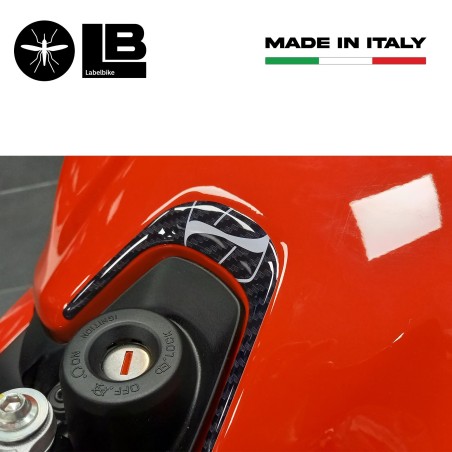 Adesivo 3D per chiave moto compatibile con Ducati Panigale V2 Streetfighter V2