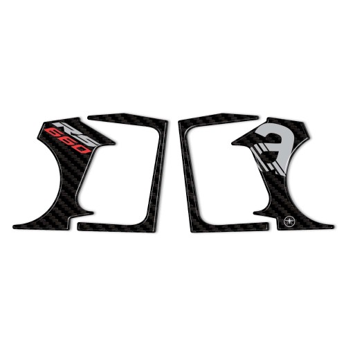 Adhesive 3D Steering Fork Plate compatible with Aprilia RS 660 2020-2025 2