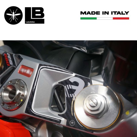 Adesivo 3D Piastra Forcella Sterzo compatibile con Aprilia RS 660 2020-2025