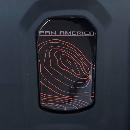 3D sticker motorbike tank plate compatible with Harley Davidson Pan America