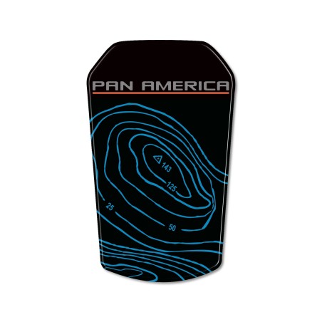 Adesivo 3D placca serbatoio moto compatibile con Harley Davidson Pan America