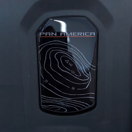 Sticker 3D plaque de réservoir moto compatible avec Harley Davidson Pan America