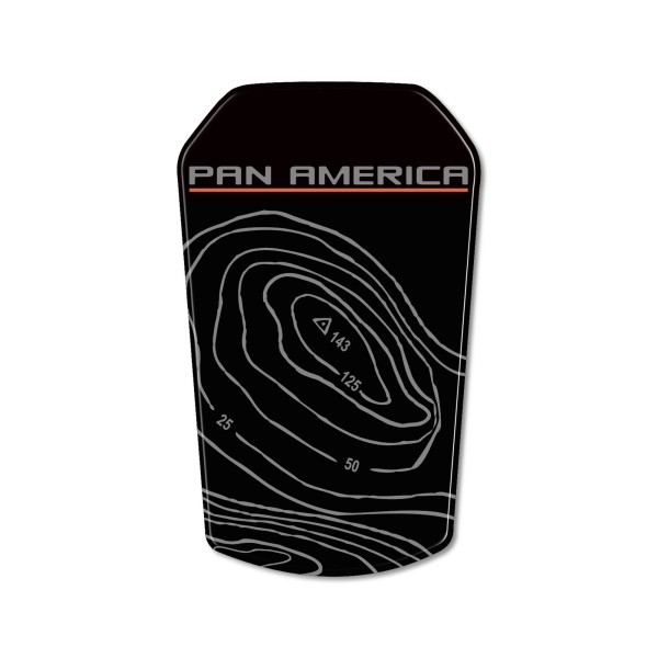 3D Aufkleber Motorradtankplatte kompatibel mit Harley Davidson Pan America