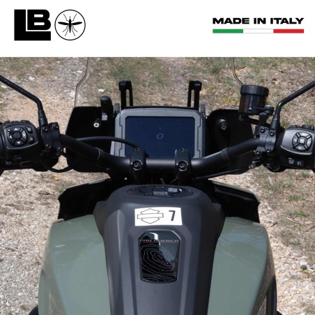 Adesivo 3D placca serbatoio moto compatibile con Harley Davidson Pan America