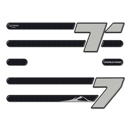 Pegatina 3D Protección Central Maletero compatible con moto Yamaha Tenere 700