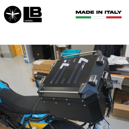 Adesivo 3D Protezione Bauletto Centrale compatibile con moto Yamaha Tenere 700