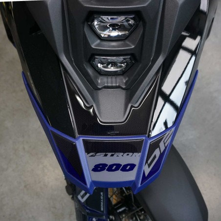 Aufkleber 3D Schutz Frontschnabel Motorrad kompatibel mit Suzuki V-Strom 800DE