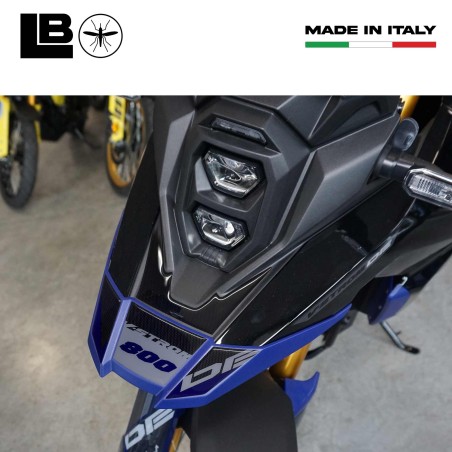 Aufkleber 3D Schutz Frontschnabel Motorrad kompatibel mit Suzuki V-Strom 800DE