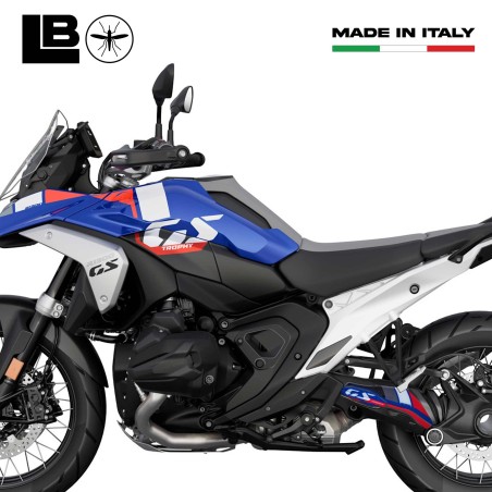 Adesivo 3D Protezione cardano piedi passeggero moto compatibile con BMW R1300GS