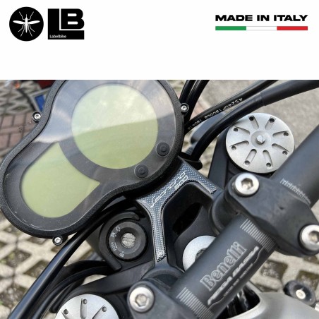 Adhesive 3D Ignition Key Guard compatible with Benelli Leoncino 500