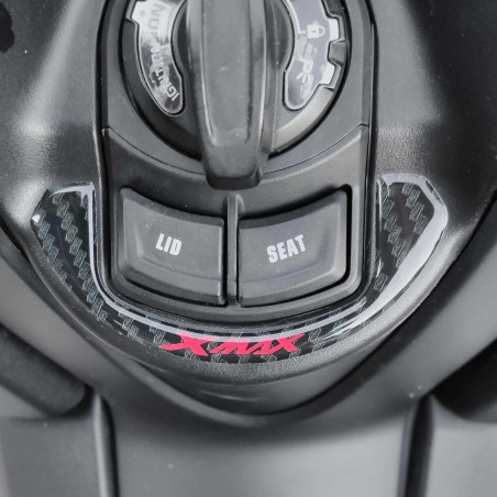 Adesivo 3D Protezione chiave accensione compatibile con Yamaha Xmax 300 2017-22