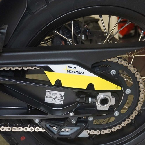 Sticker 3D Motorcycle belt protection compatible with Husqvarna Norden 901