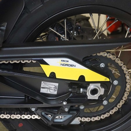 Pegatina 3D Protección cinturón moto compatible con Husqvarna Norden 901