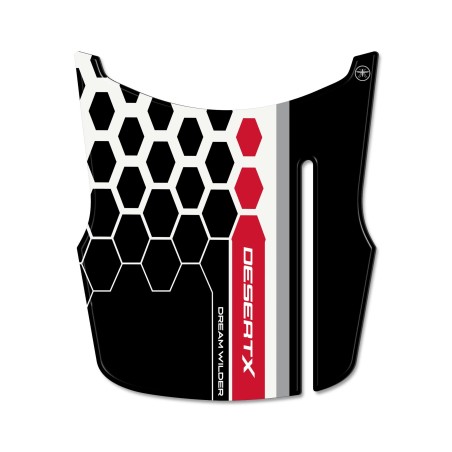 Pegatina 3D Cola trasera protector moto compatible con Ducati DesertX