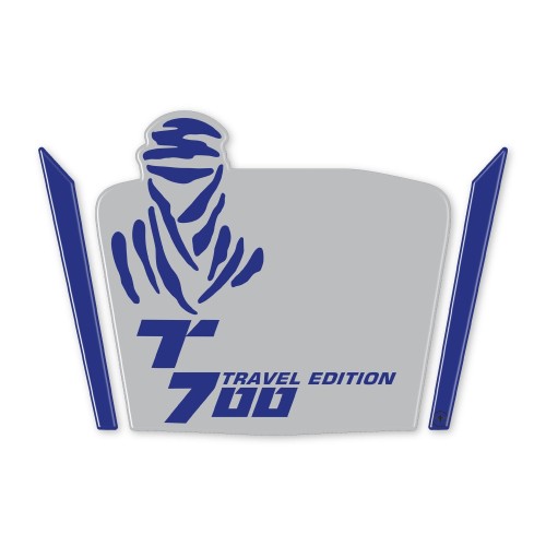 Pegatina 3D protector de parabrisas compatible con Yamaha Tenere 700 2019-2022