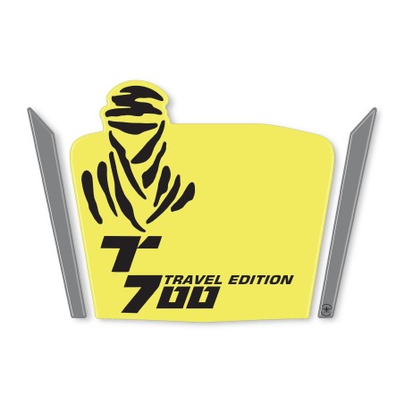 Sticker 3D protecteur de pare-brise compatible avec Yamaha Tenere 700 2019-2022