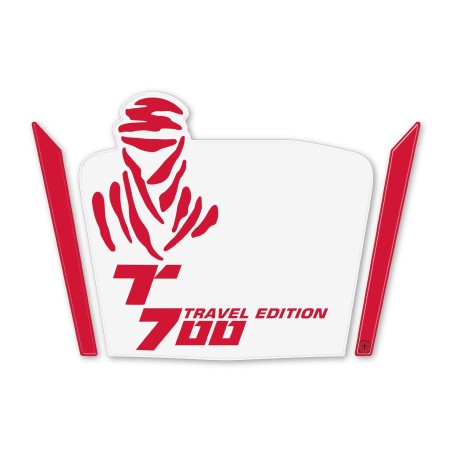 Adesivo 3D Protezione Cupolino compatibile con Yamaha Tenere 700 2019-2022