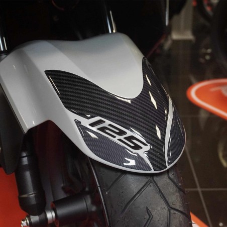 Protection 3D adhésive pour aile avant compatible avec Honda Forza 125 2022