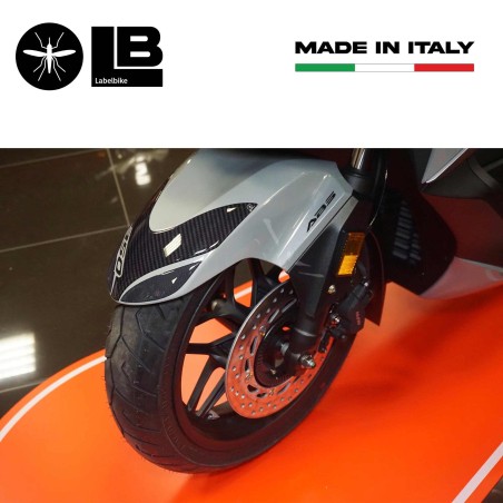 Adesivo 3D Protezione Parafango anteriore compatibile con Honda Forza 350 2022-5