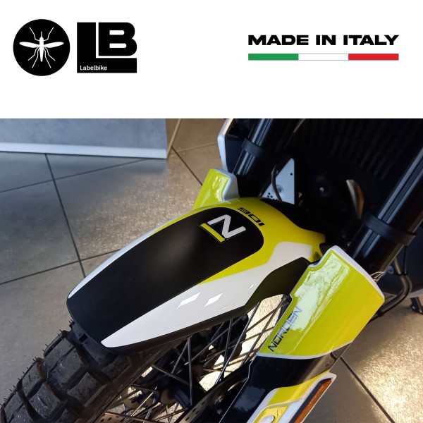 3D Kotflügelschutz Aufkleber kompatibel mit Husqvarna Norden 901