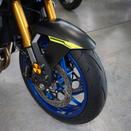 Adesivo 3D Protezione Parafango giallo FLUO compatibile con Suzuki GSX-S 2021-23