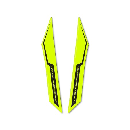 Adhésif 3D Protection Garde-boue Jaune FLUO compatible avec Suzuki GSX-S 950