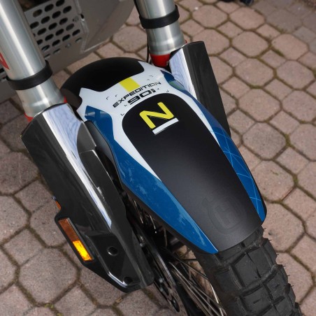 Adesivo 3D Protezione Parafango moto compatibile con Husqvarna Norden 901 2023-5