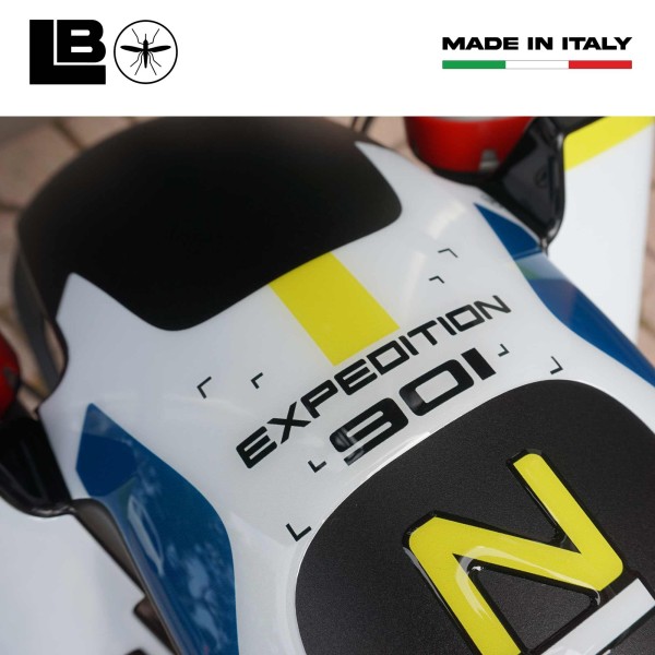 Pegatina de protección 3D para guardabarros de moto compatible con Husqvarna Norden 901 2023-5