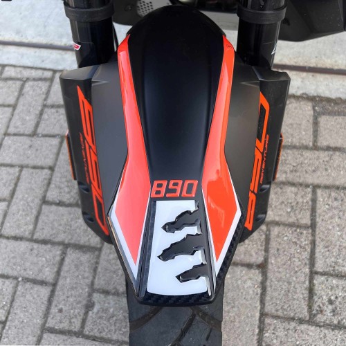 Adesivo 3D Protezione Parafango moto compatibile con KTM 890 Adventure 2021-2022