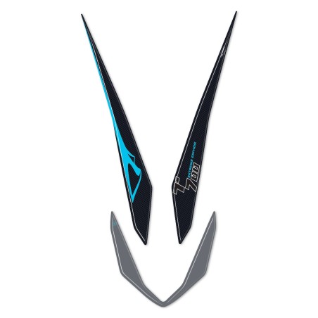 Adesivo 3D Protezione Parafango moto compatibile con Yamaha Tenere 700 2023