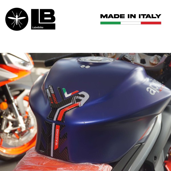 Adesivo 3D Protezione Paraserbatoio compatibile con Aprilia RS 660 2020-2025