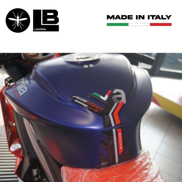 Adesivo 3D Protezione Paraserbatoio compatibile con Aprilia RS 660 2020-2025