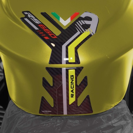 Adesivo 3D Protezione Paraserbatoio compatibile con Aprilia RS 660 2020-2025