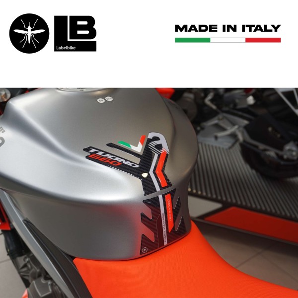 Adesivo 3D Protezione Paraserbatoio compatibile con Aprilia Tuono 660 2021-2023