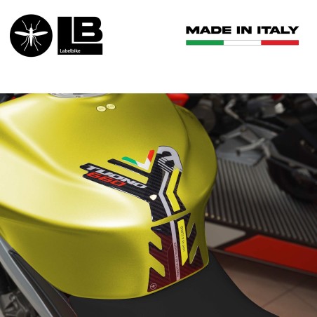 Adesivo 3D Protezione Paraserbatoio compatibile con Aprilia Tuono 660 2021-2023