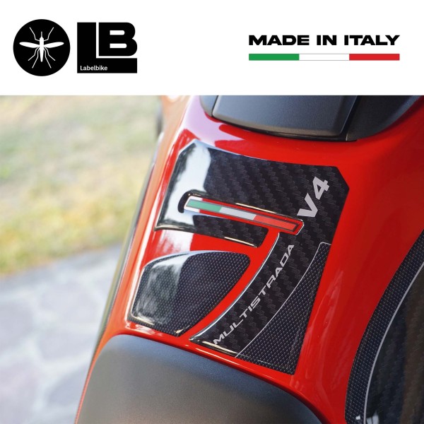 Adhesivo protector de depósito 3D compatible con Ducati Multistrada V4 2021-5