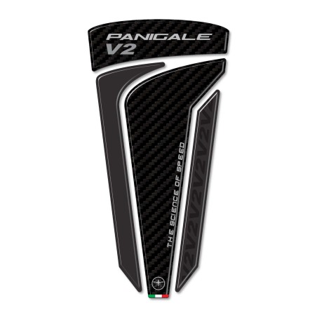 Adhesivo protector de depósito 3D compatible con Ducati Panigale V2 2020-2024